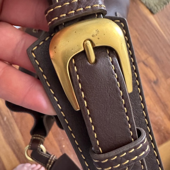 Dooney & Bourke Western Drawstring Satchel Large - Picture 6 of 7